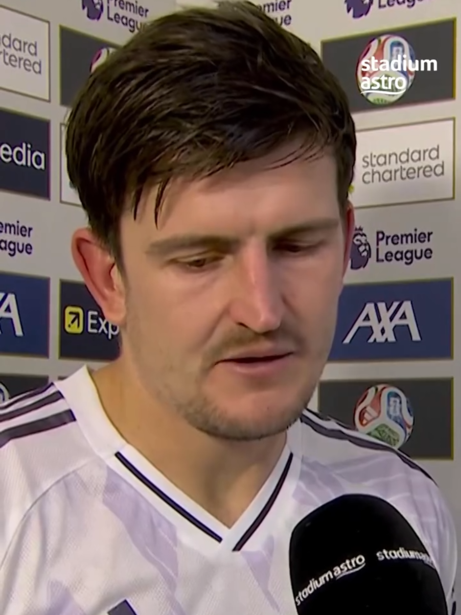 Harry Maguire felt relieved after securing a much needed win for Manchester United at Anfield! #AstroPL
