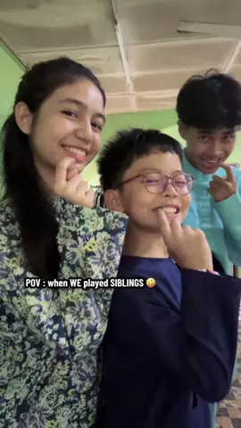 POV : when WE played SIBLINGS 🤪  #fyp #fypシ゚viral #foryoupage #artist #duerramitilda
