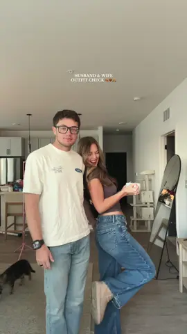 HAPPY MONDAY 🤎🧸⛅️🍂#fall #outfit #husbandwife #OOTD #fallfashion 