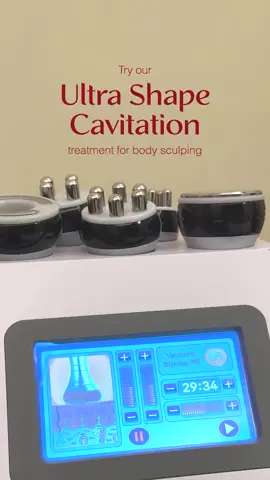 Ultra Shape Cavitation now available at our BGC Clinic  #slimming  #cavitationtreatment  #skincare  #steltondermascience  #technoholdingscorpsubsidiary 