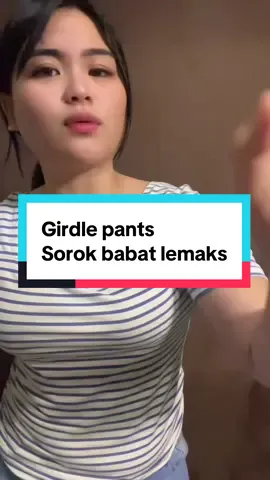 Seluar sorok babat lemak 👍🤩 harga murah gais sekarang di beg kuning😍 jangan melepas ! #seluargird #girdlepants 