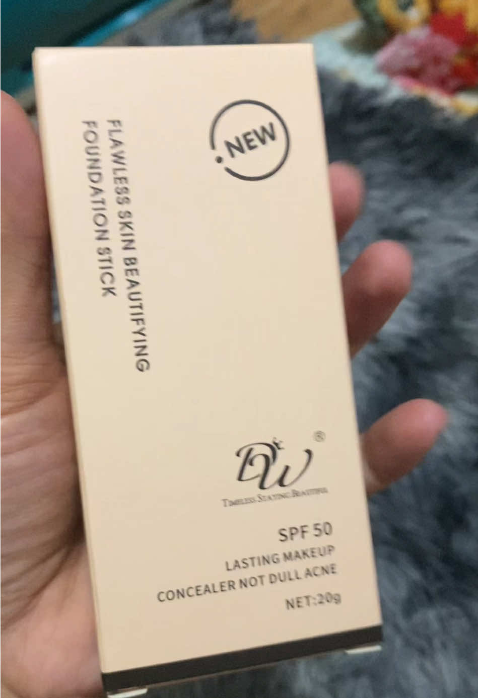 Ay mii laban itong foundation stick. Sobrang ganda mga mii. FDA APPROVED plus SPF50 pa. Wowwwww get yours now.#fy #fypage #fyp 