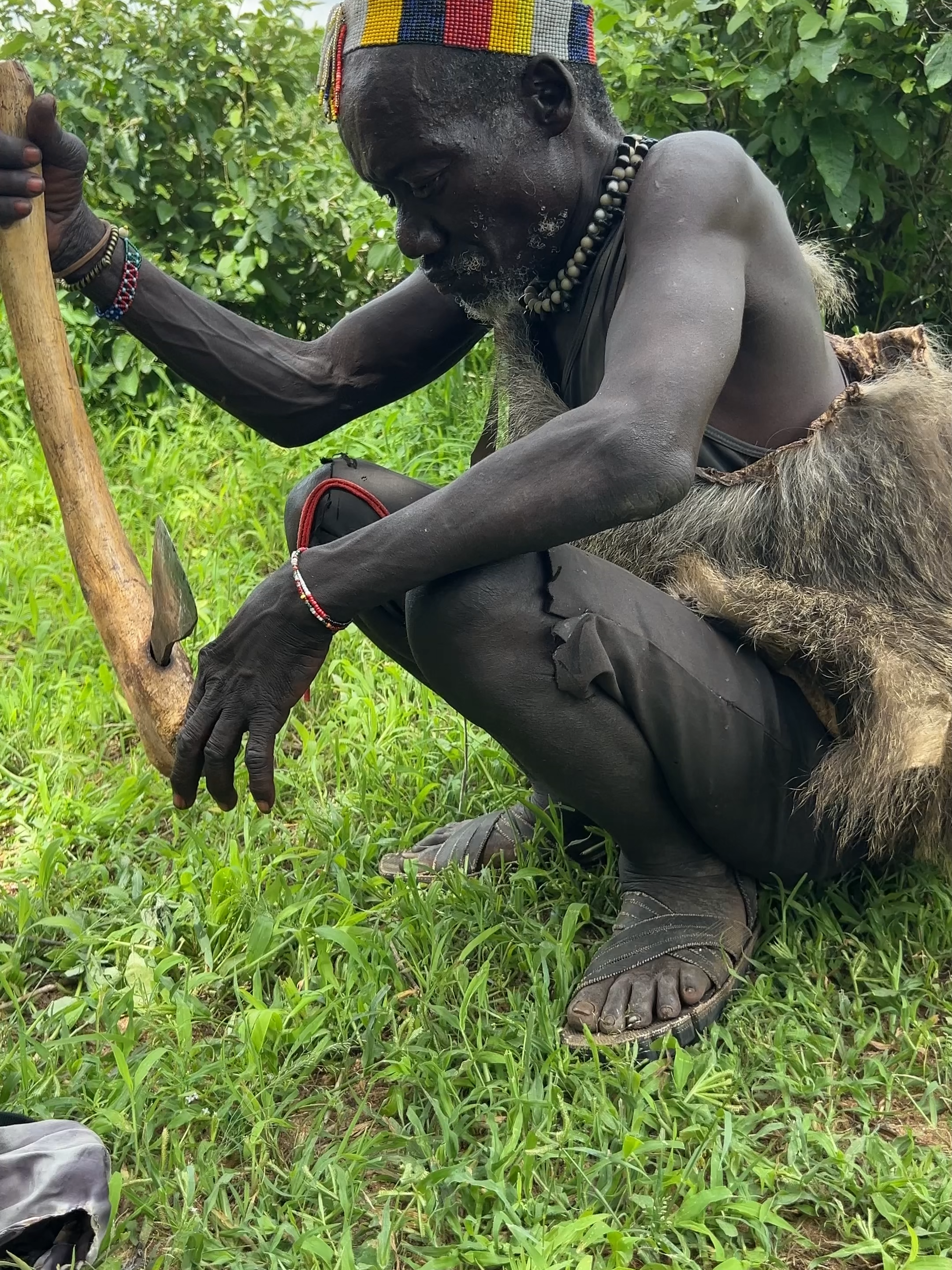 Oldest Survival Skill on Earth #africa #hadzabe #tribe