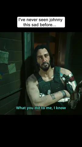 I've never seen johnny this sad before...#cyberpunk #cyberpunk2077 #gamingtiktok #foryour #cyberpunk2077gameplay #cyberpunkphantomliberty #cyberpunkedit #foryoupage #fypツ #twitchclips #fyp #pc