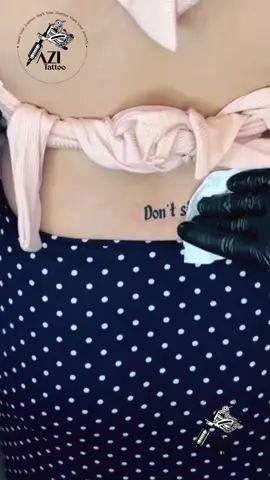Don’t stop tattoo #03204401645 #unfrezzmyaccount #foryoupage❤️❤️ #aazitattoo #trending 