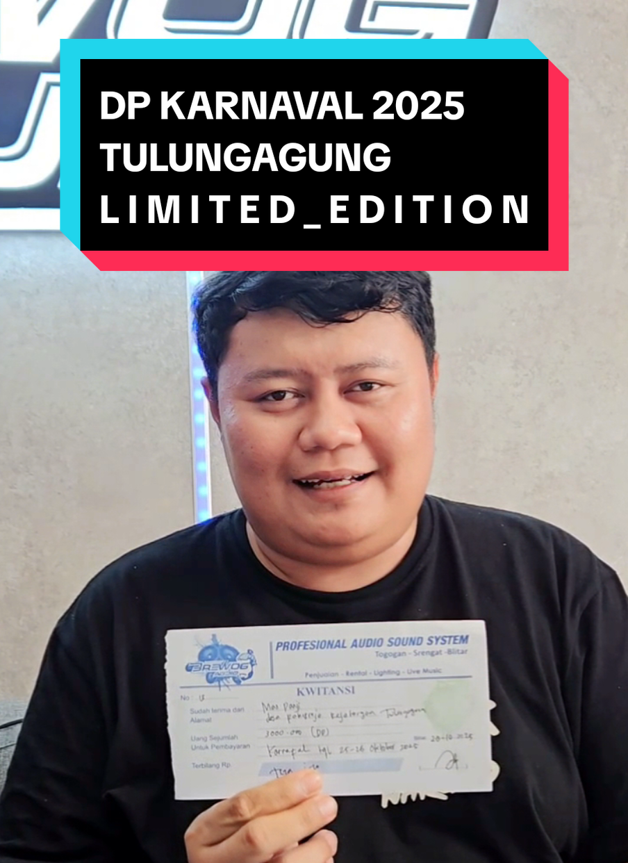 DP masuk lagi dari Pakisrejo Rejotangan Tulungagung, untuk karnaval tanggal 25-26 Oktober 2025 (Limited Edition) #fyp #brewog_audio #soundviral #soundsystem #soundkarnaval 
