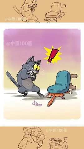 爸爸帶娃不靠譜#畫一個故事 #看一遍笑一遍 #專治不開心 #小動物們能有多治癒 #搞笑萌寵 