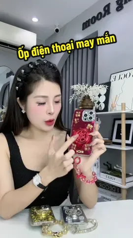 Ốp điện thoại đỏ may mắn #nhungthone #nhunghaiphongreview #opdienthoai #opdienthoaidep #opxinh 