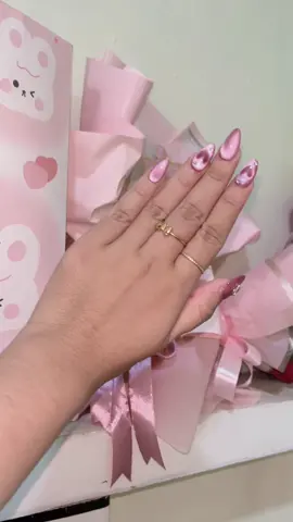 gemass💗💅#kukucantik #pressonails #nailart #Nail Art Simpel Elegan 