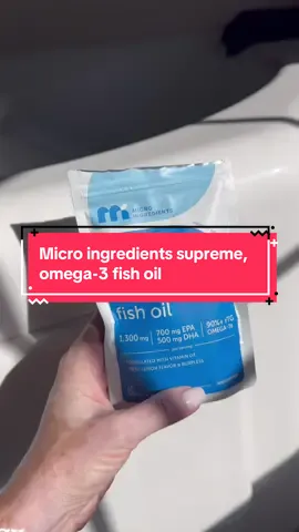 Micro Ingredients just dropped their new Supreme Omega-3 Fish Oil, over 90% pure, wild-caught, and on a major promotion with free shipping for Super Brand Day. @Micro Ingredients  #tiktokshopcreatorpicks #tiktokshopblackfriday #tiktokshopcybermonday #creatoricons #microingredientssuperbrandday