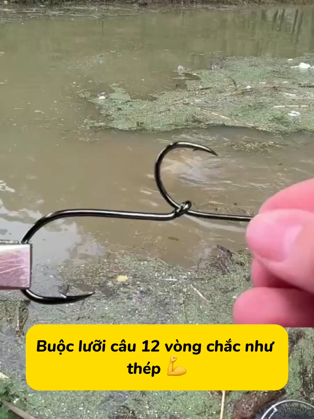 Mẹo buộc lưỡi câu hay