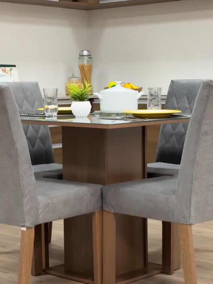 Conjunto de Sala de Jantar Madesa Lívia – Mesa com Tampo de Madeira e 4 Cadeiras Rustic/Preto/Oxford Deixe sua casa ainda mais elegante com o Conjunto de Sala de Jantar Madesa Lívia 🍽️✨.  LINK PARA COMPRAR https://s.shopee.com.br/4fnkPvIKvt #DECORAÇAO #SALA #viralditiktok #achadinhos #achadinhosshopee