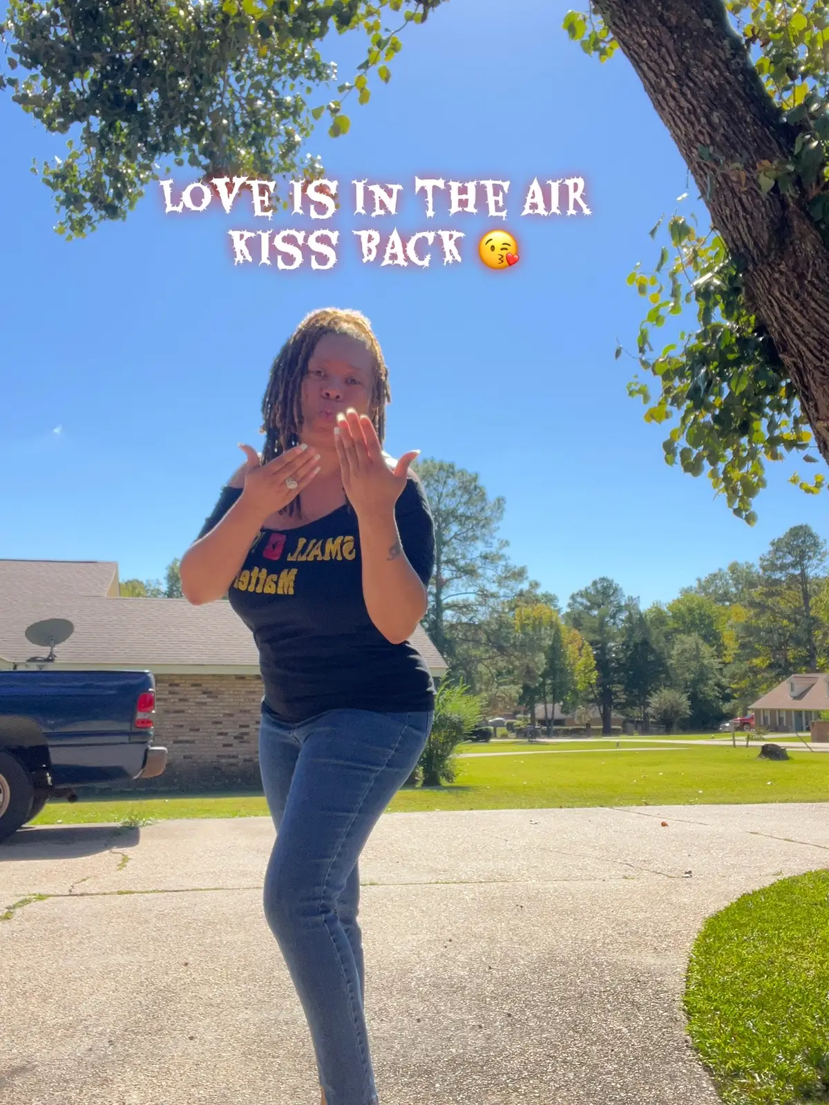 Love is in the Air Kiss Back 😘 Boot Lady @MCD Boots Inc. #bestwesternbootceo #ShopBlack #fy #Love 