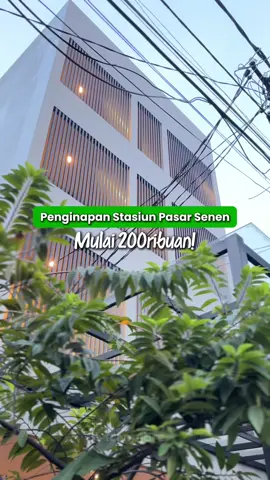 Di belakang Stasiun Pasar Senen ada penginapan bersih dan nyaman mulai 200ribuan xixi Biar lebih hemat, download aplikasi RedDoorz pake kode voucher “YUKNGINEP” yukkk😙 #REDTravelers #urbanviewbyreddoorz #hotelstasiunsenen #urbanview 