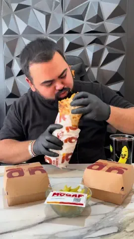 🔥 “Mogaf Döner’den Double XXL Burrito — tek ısırıkla doyuran efsane!” 🌯💥  #asmr  #mukbang  #burito  #döner  #tavuk  @Mogaf Döner 