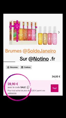 Promotion !! 🔥 #beauty #promotions #bonplan #gooddeal #notino 
