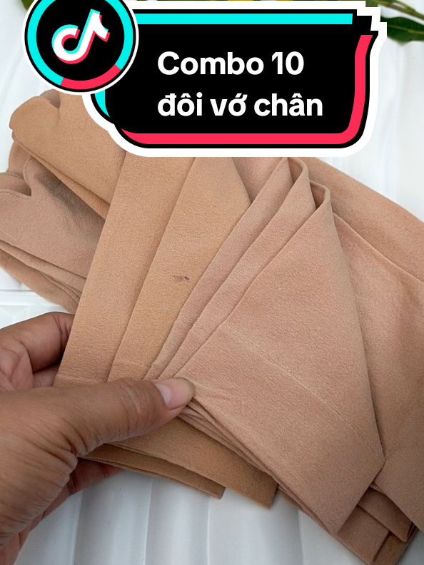 Mua nguyên combo 10 đôi vớ chân mang cả năm mà có 49k#vochan #xuhuong @Lượng Mẹ Bé Dâu 