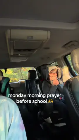 Happy Monday, everyone! We’re back from fall break and ready for a fresh week ahead. Hope you all have a blessed one! 🍂🤍 #fyp #morningprayer #blessed #kingofkings #amen 