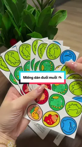 Miếng dán thảo dược đuổi muỗi @Mẹ Thỏ Daily #miendanduoimuoi#runben #embe #xuhuong 