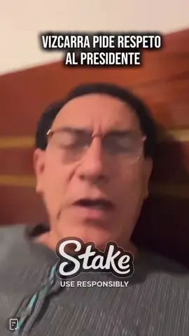 vizcarra pide respeto al presidente #vizcarra 