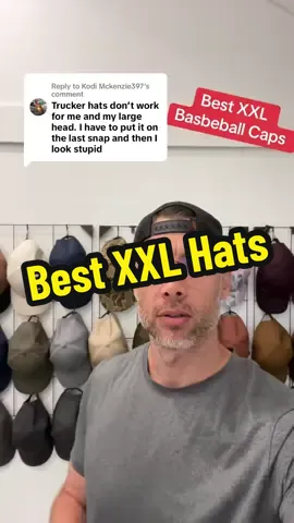 Guys with big heads have always struggled with hats being too tight or too small. The XXL changed that completely. Finally, a hat that actually fits right. #fashionstyle #hat #menswear #fashion #baseballcaps 