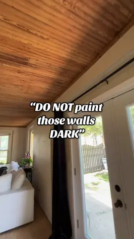 Our carriage house family room got a beautiful update. People do not like my purple choices but I do.🥰 I refuse to live in rooms with zero color. What do you think? 🤔 #renovation #painting #DIY #paint #homeimprovement 