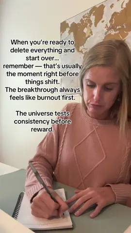 Creator motivation reminder 💭 Your pivot is proof you’re close — not proof you’re done. #creatorcomeback #motivationforcreators #tiktokgrowthtips #beginnercreator #contentcreationjourney 