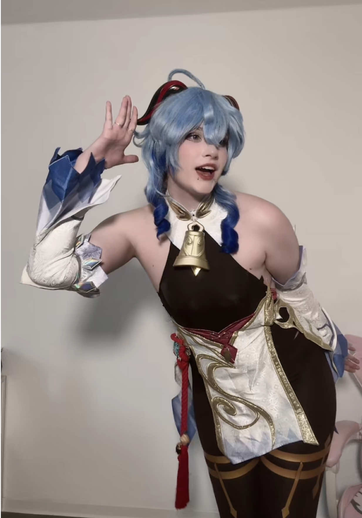 Ganyu is coming 🤭 follow me on IG same name 😈 zjibrilbunny  #ganyu #ganyucosplay #ganyugenshinimpact #genshinganyucosplay #dancecosplay 