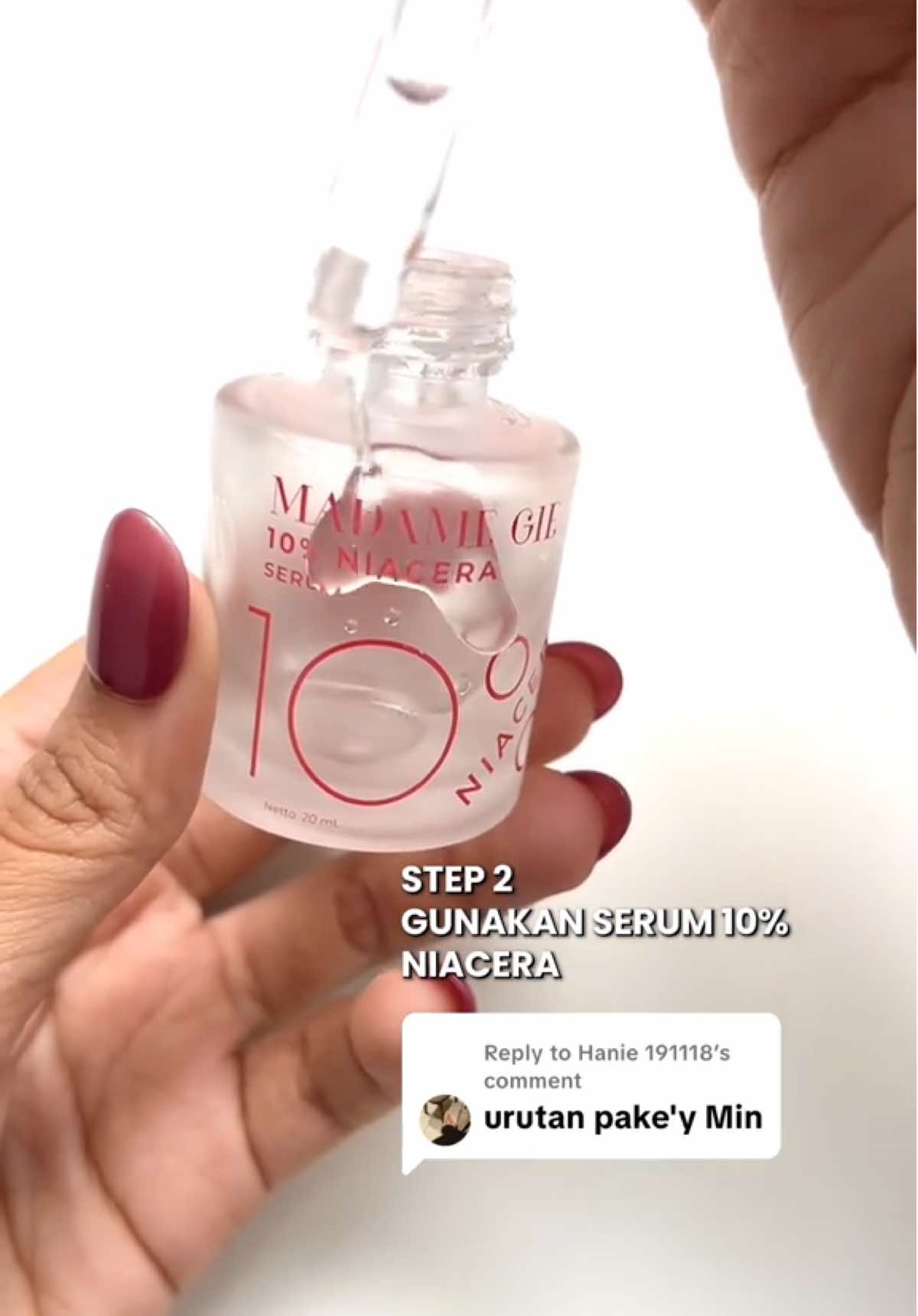 Replying to @Hanie 191118 Ni urutan pakenyaaa ya mg’erssssss jangan sampe skip pemakaian🤗✨✨✨