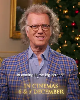André Rieu invites you to his biggest cinematic Christmas event yet! At your local cinema only on December 6 & 7! 🎄🎟️ Tickets: www.andreincinemas.com (Link in bio)