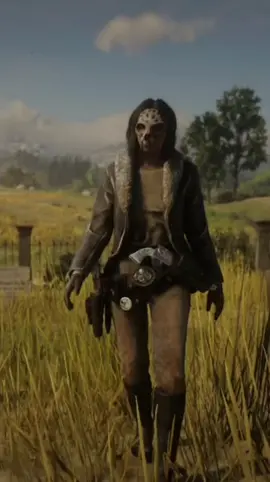 Outfit of the day 🤎 #reddeadredemption2 #rdooutfits #femalegamer 