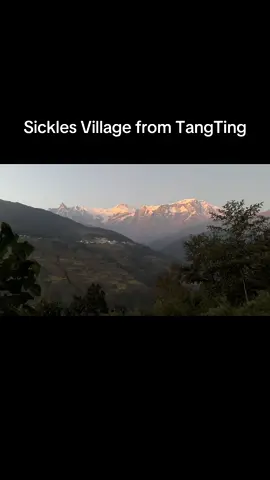 TangTing bata dekhiyeko Siklesko ratri view #tangting #siklesvillage #GoViral #foryoupage #myviralvideo 