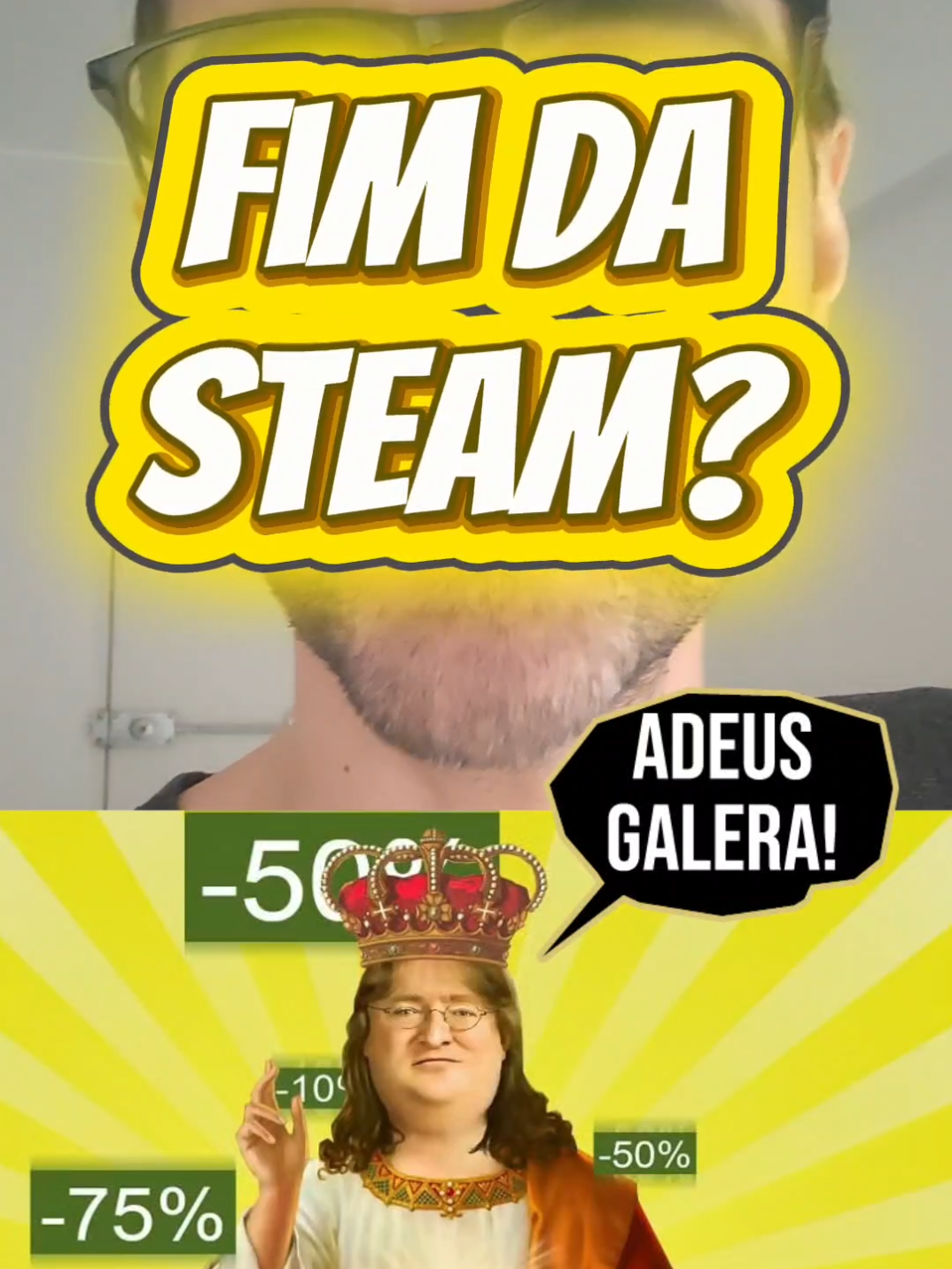 Saída de Gabe Newell da Valve pode causar o caos na indústria gamer, diz Chris Stockman