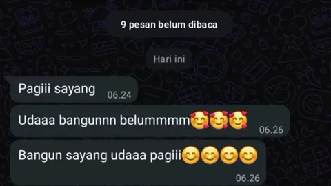 notif pagii dari ayanggg🤍🫶🏻#chatwa #chatberjalan #sschat #bucin_story #masukberandamuu 
