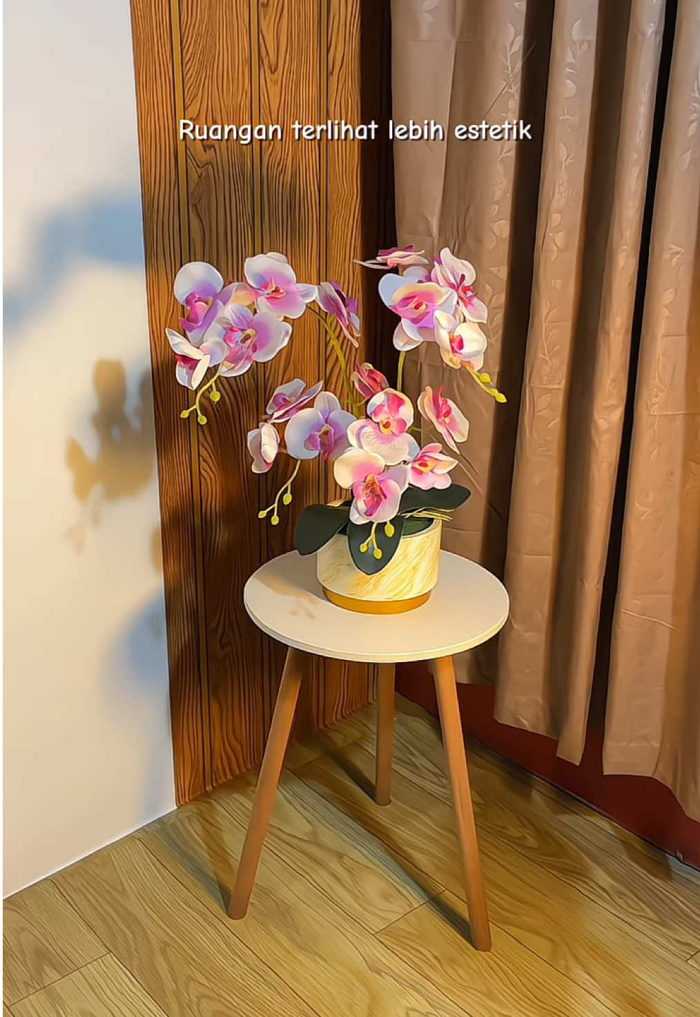 Meja mini aestetik cocok untuk meja kopi, vas bunga , meja sudut, ruang tamu  #mejamini #mejaaesthetic #mejabulat #mejaminimalismodern 