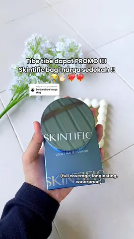 Replying to @ꪀડ᥇ડ ꨄ︎. #skintific #skintificmy #skintificcushion #skintificcushionbiru #racuntiktok 