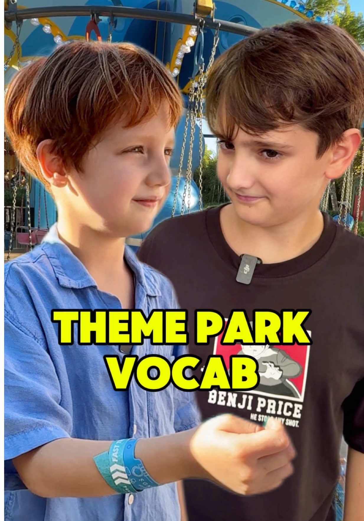 Theme Park Vacabulary 🎡🎠🎢 #foryoupage❤️❤️ #tiktok 