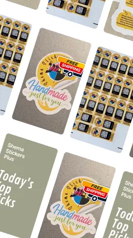 Make your packages pop with 20 custom decals featuring your logo for only $2.50. Perfect for adding that sleek, professional touch every time you ship. Your brand, your vibe—on point and on every box. - Click the link in our bio to shop now! 🛍️ #CustomDecals #BrandYourVibe #PackageDesign #LogoDecals #ShippingStyle
