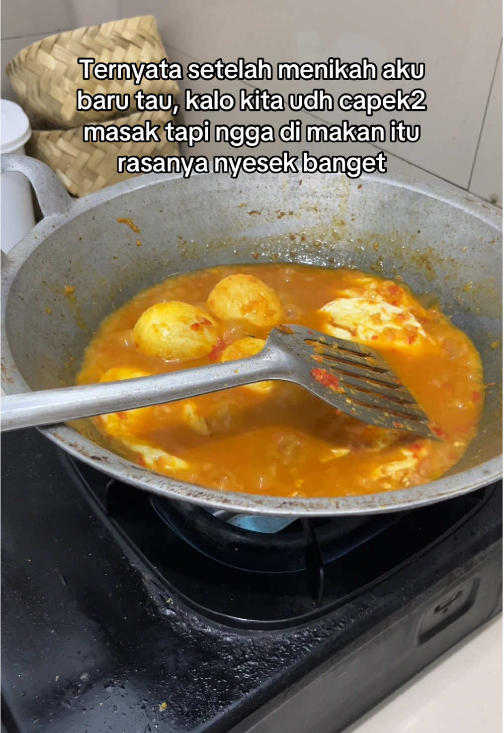 Day 14 || sekarang jd ngerasa bersalah karna dulu sering bgt milih beli lauk dari pd makan masakan mama🥹 #dailyvlog #homelivingtiktok #baladotelur #masakansimple 