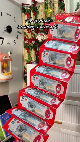 Sinong hindi matutuwa sa pasko kapag ganitong angpao ang pinamigay mo! mas pina sosyal pero murang money envelope this christmas ❤️✨ #moneyenvelope #angpao #christmasgiftideas #christmasgifts #ampao 