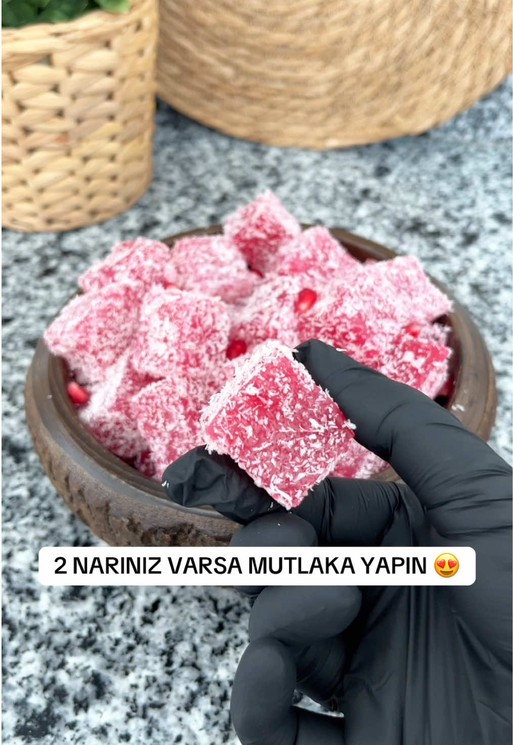 2 NARINIZ VARSA MUTLAKA YAPIN 😍👌#lokum #delicious #Recipe #fyppppppppppppppppppppppp 