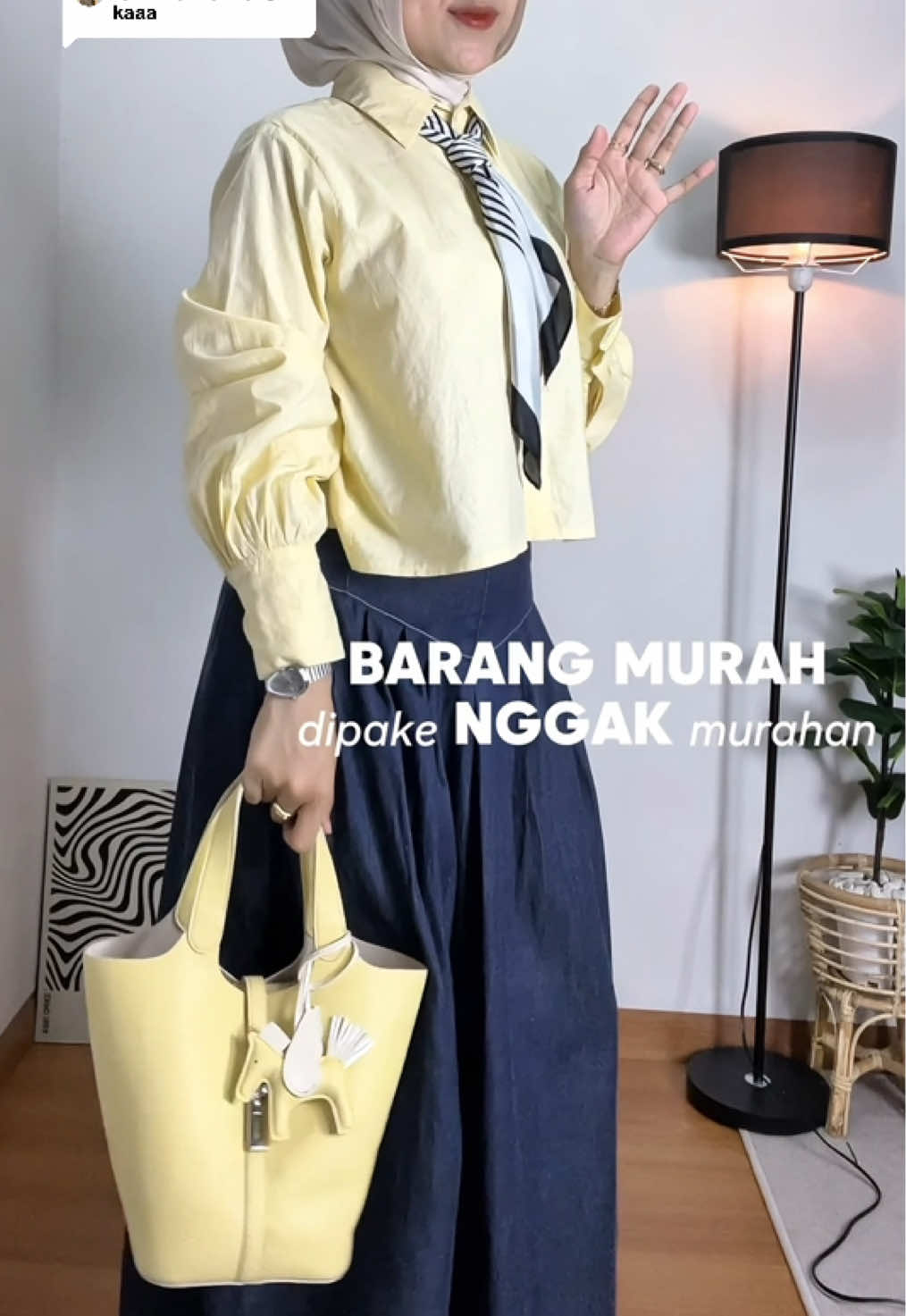 Membalas @ami kemeja crop wajib gerceppp🫵🏻💛 #kemejacrop #kemejaplisket #kemejakuning #alayakemejacrop 