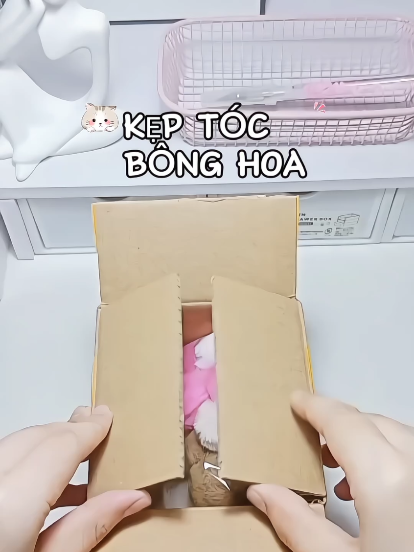 Ai mê đồ xinh chắc chắn không bỏ qua em này nha ✨ #unbox #keptocxinh  #phukientoc  #review #fyp 