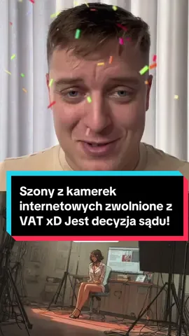Szony z kamerek internetowych zwolnione z VAT xD Jest decyzja sądu! #podatki #vat #sąd #news #polska 