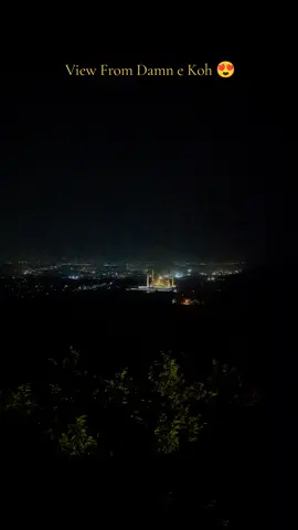 Islamabad Night View From Damn e Koh 😍 #viral #trending #foryoupage #growmyaccount #islamabad 