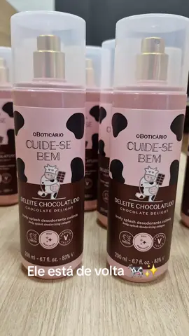 #deleitechocolatudo #oboticário #fragrância #foryou 