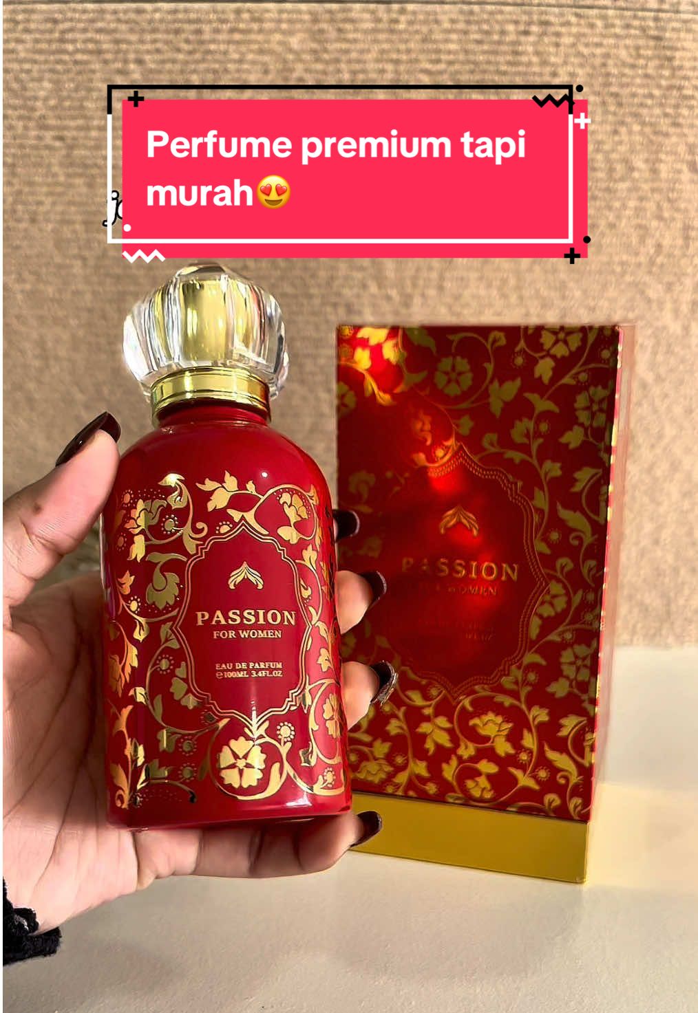 Perfume ni bau mahal, packaging pun lawa gila 😍 Harga bawah RM60 tapi nampak macam luxury brand 💋 Grab cepat sebelum sold out 💛 #maisonz #PerfumeWanita #PerfumeMurahBauMahal #perfume #perfumetiktok 