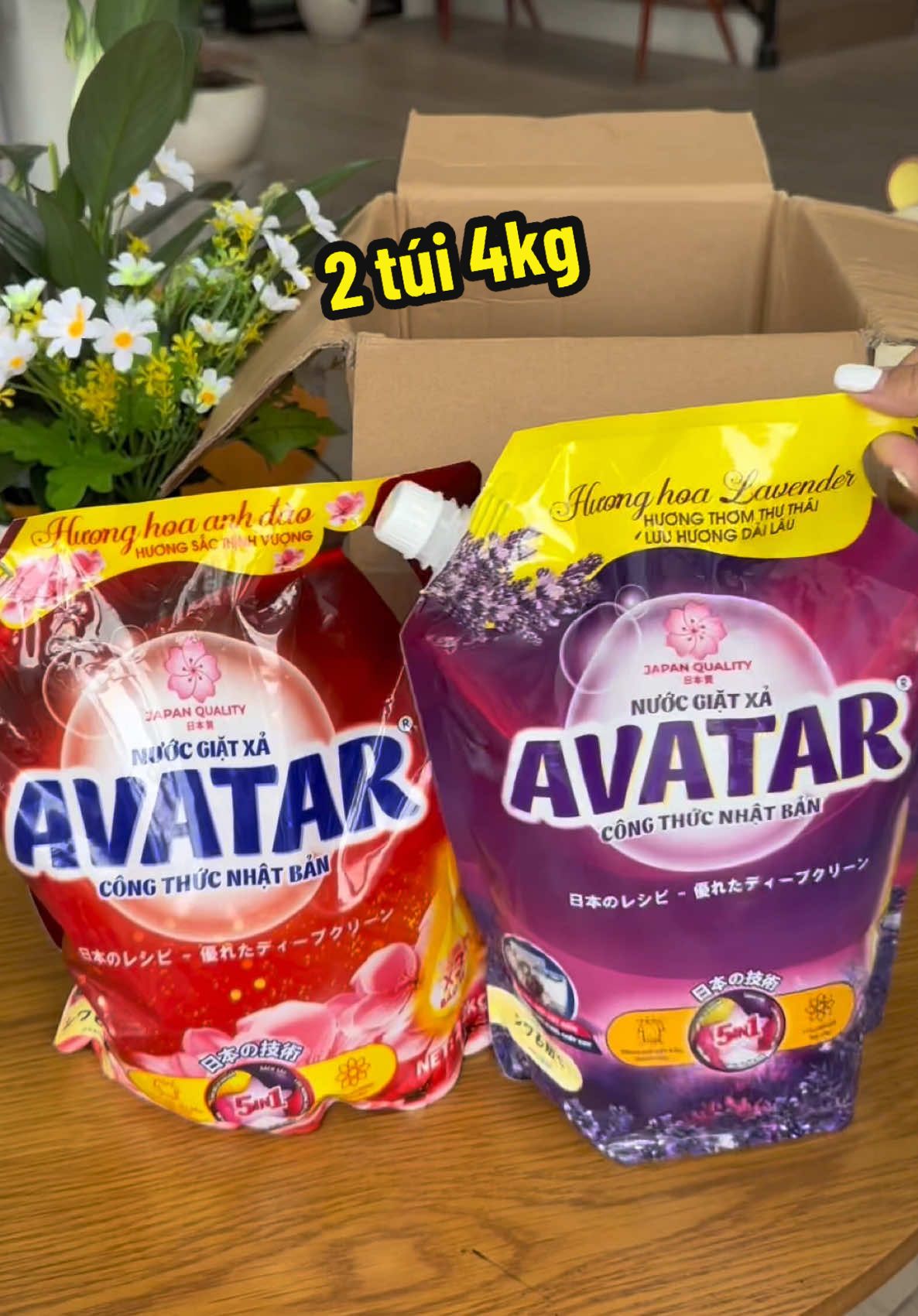 Trả lời @Shop Đào chi phương nước giặt xả avatar thơm lắm luôn 😍😍 #avatar #nuocgiatavatar #nuocgiatxa #kieukieu 