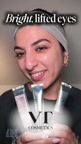 An eye cream for everyone! @VTcosmetics_official  Formulated with cica reedles, as well as including a vibrating applicator, to enhance the absorption of potent ingredients, these eye creams will lift, brighten & hydrate your delicate undereye skin 🩷 #vtcosmetics #cicareedle #eyecream #reedleshot #kbeautyskincare @VT COSMETICS Influencers @VT Cosmetics US 