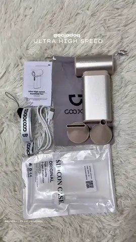 GOOJODOQ ULTRA HIGH SPEED TURBO FAN — Ang lakas ng hangin, dami pang kasamang accessories 🥹🥰  #turbofan #turbofanrecommendation #goojodoqminifan #goojodoqturbofan 
